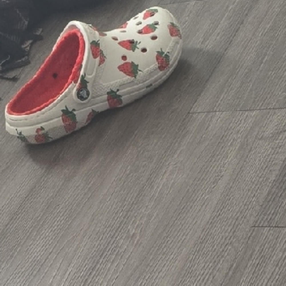 RESERVED!! Festive Strawberry Clogs